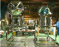 手動蓋開閉式ジャケットタンク